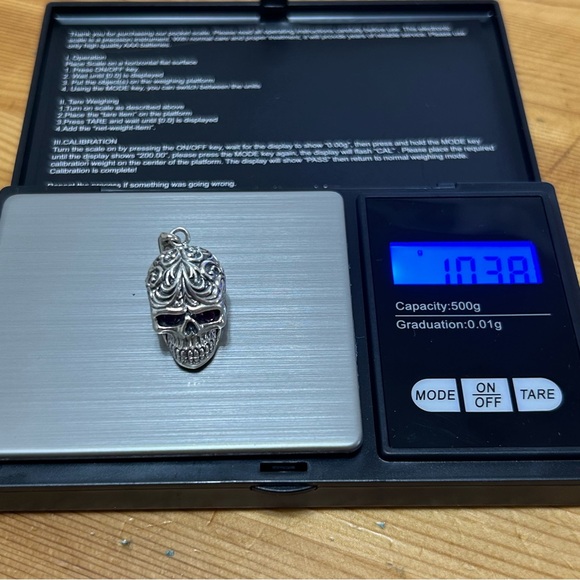 Genuine rubies Sterling  Silver 925 necklace - Picture 4 of 10